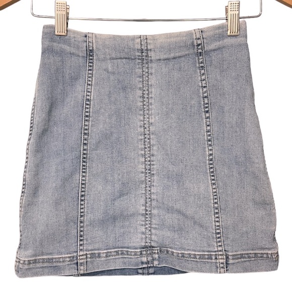 Free People Modern Femme high waist mini skirt. - Picture 4 of 5